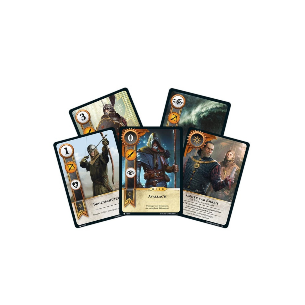 Gwent Kartenspiel Inhalt