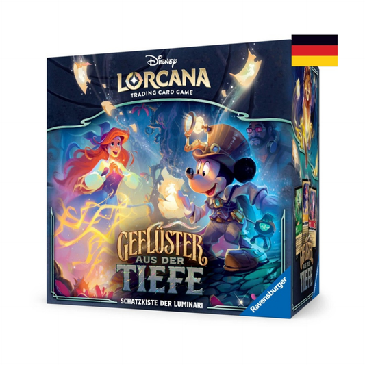 Disney Lorcana Geflüster aus der Tiefe Schatzkiste der Luminari, deutsch