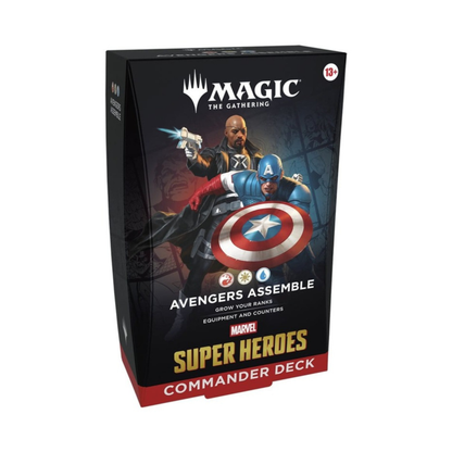MTG Marvel Super Heroes Commander Deck Englisch, Detailansicht