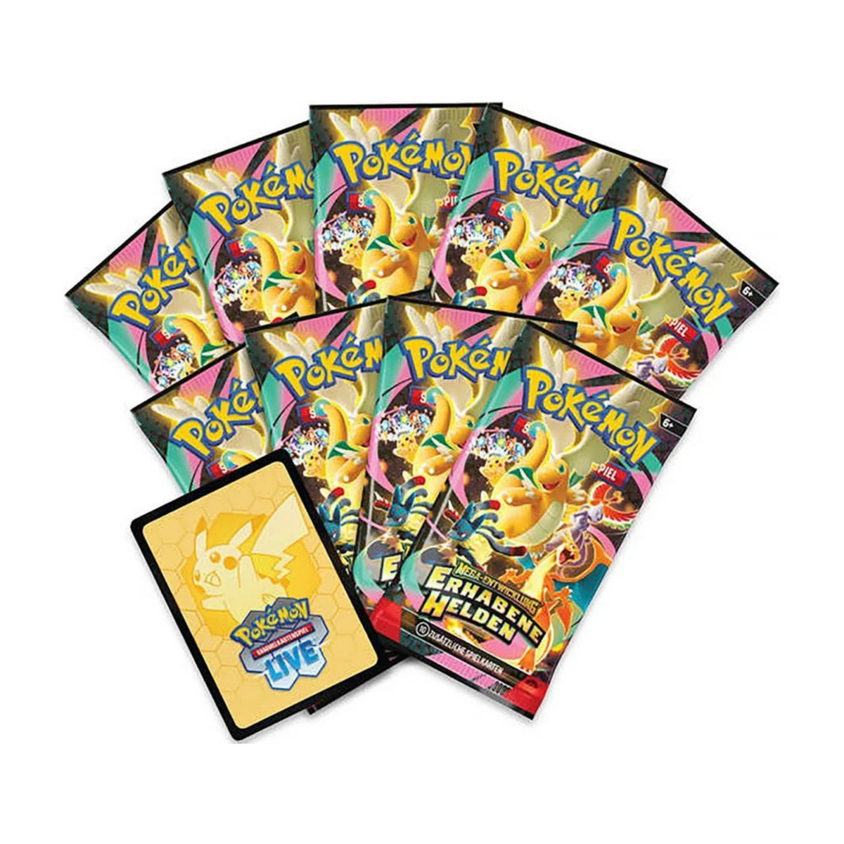 Pokemon Erhabene Helden Top-Trainer-Box Zubehoer