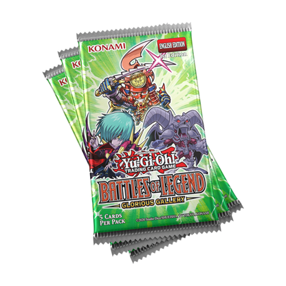 Yu-Gi-Oh Battles of Legend Glorious Gallery Foilkarten Stapel
