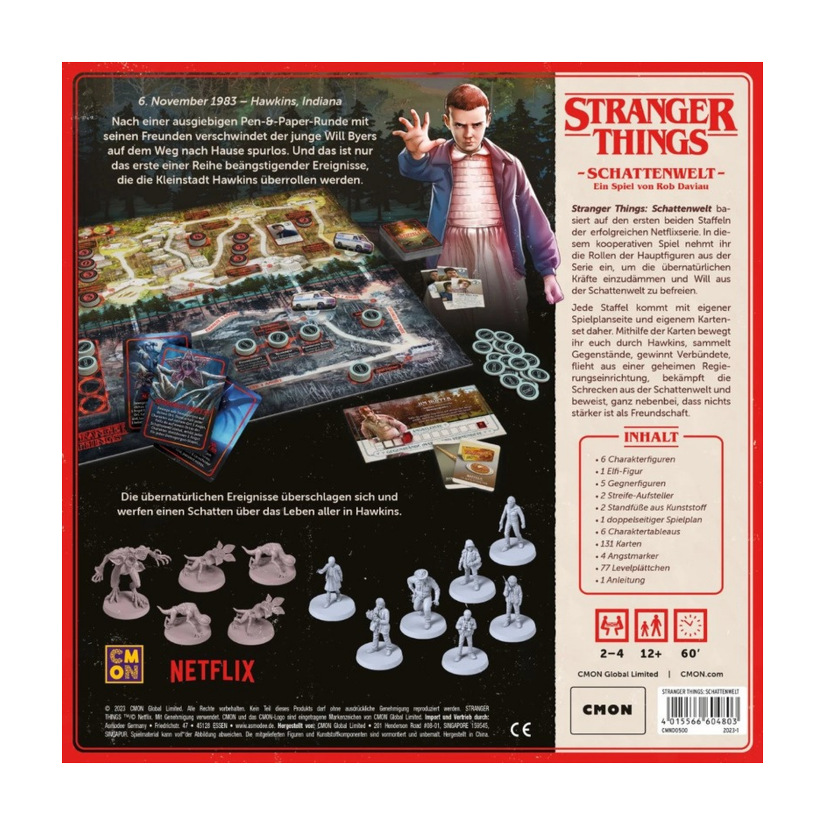 Stranger Things Schattenwelt Rückseite