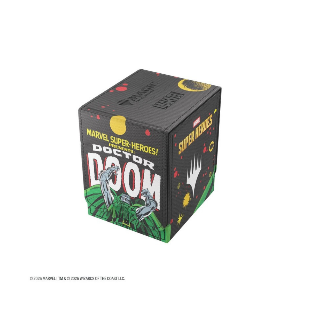 Gamegenic Squire 100+ XL Deckbox Doctor Doom Spider-Man Rückseite