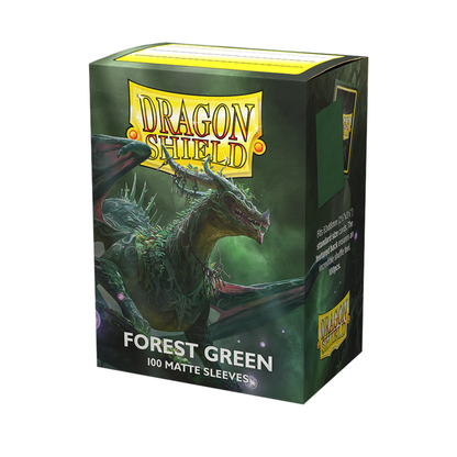 Dragon Shield Forest Green Matte Sleeves – Verpackung