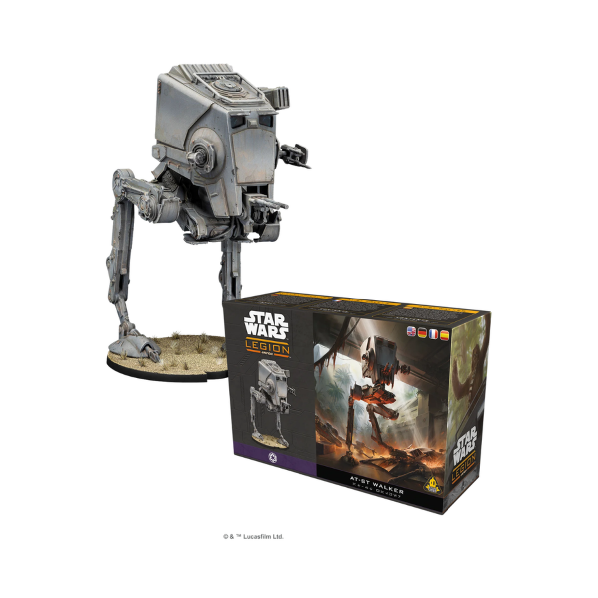 Star Wars Legion AT-ST Walker – Produktbild