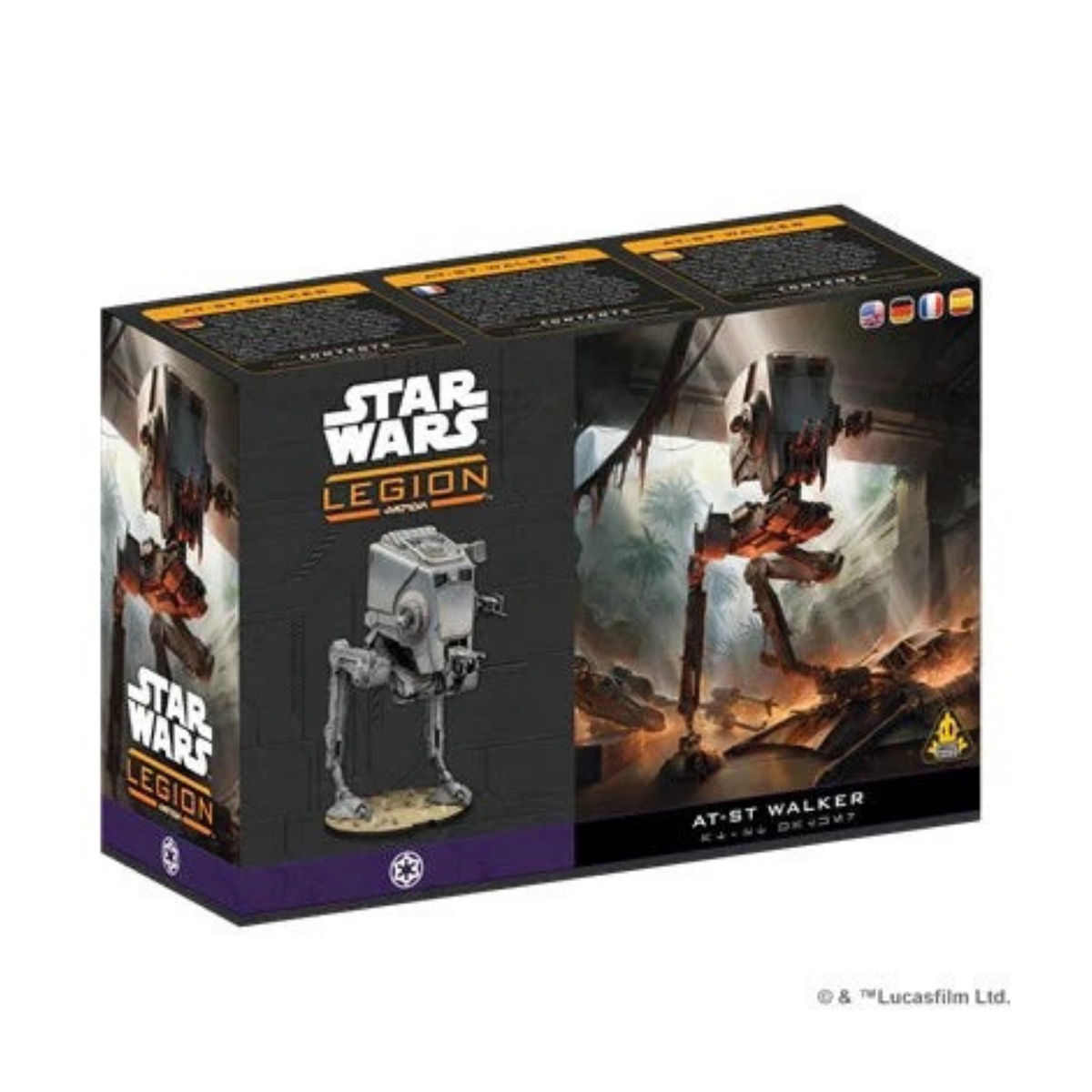 Star Wars Legion AT-ST Walker – Modellansicht