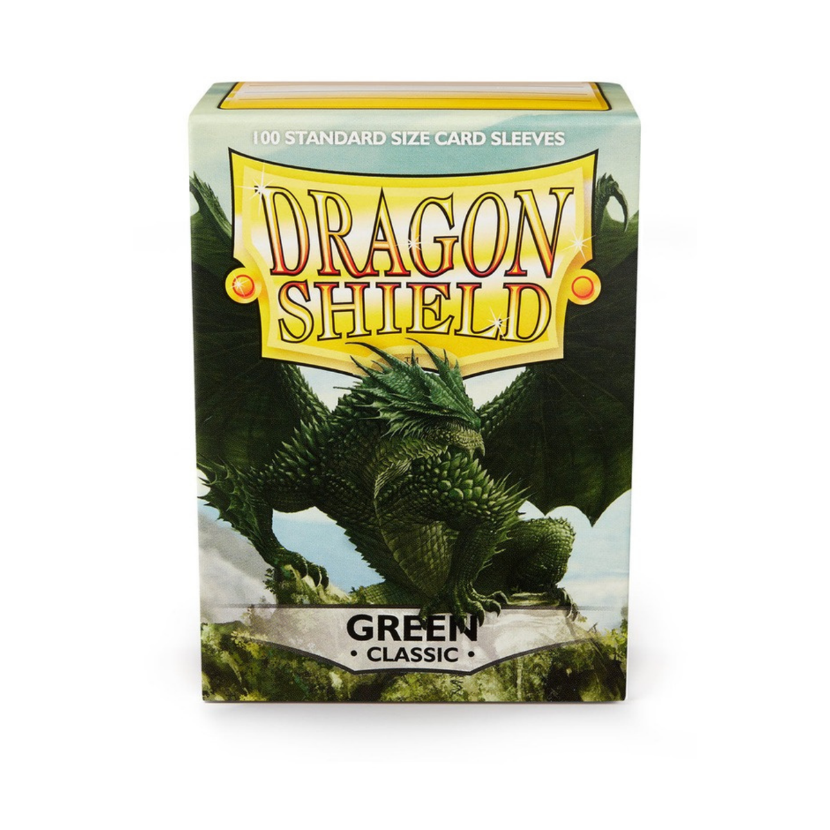 Dragon Shield Green Classic Sleeves – Detailansicht