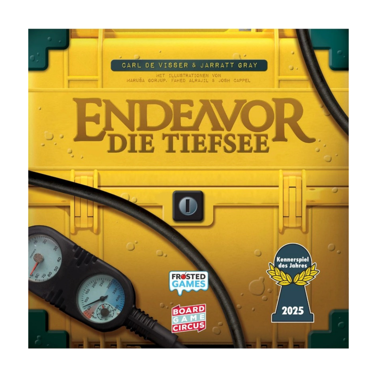 Endeavor Die Tiefsee Box mit Gewinnerlogo