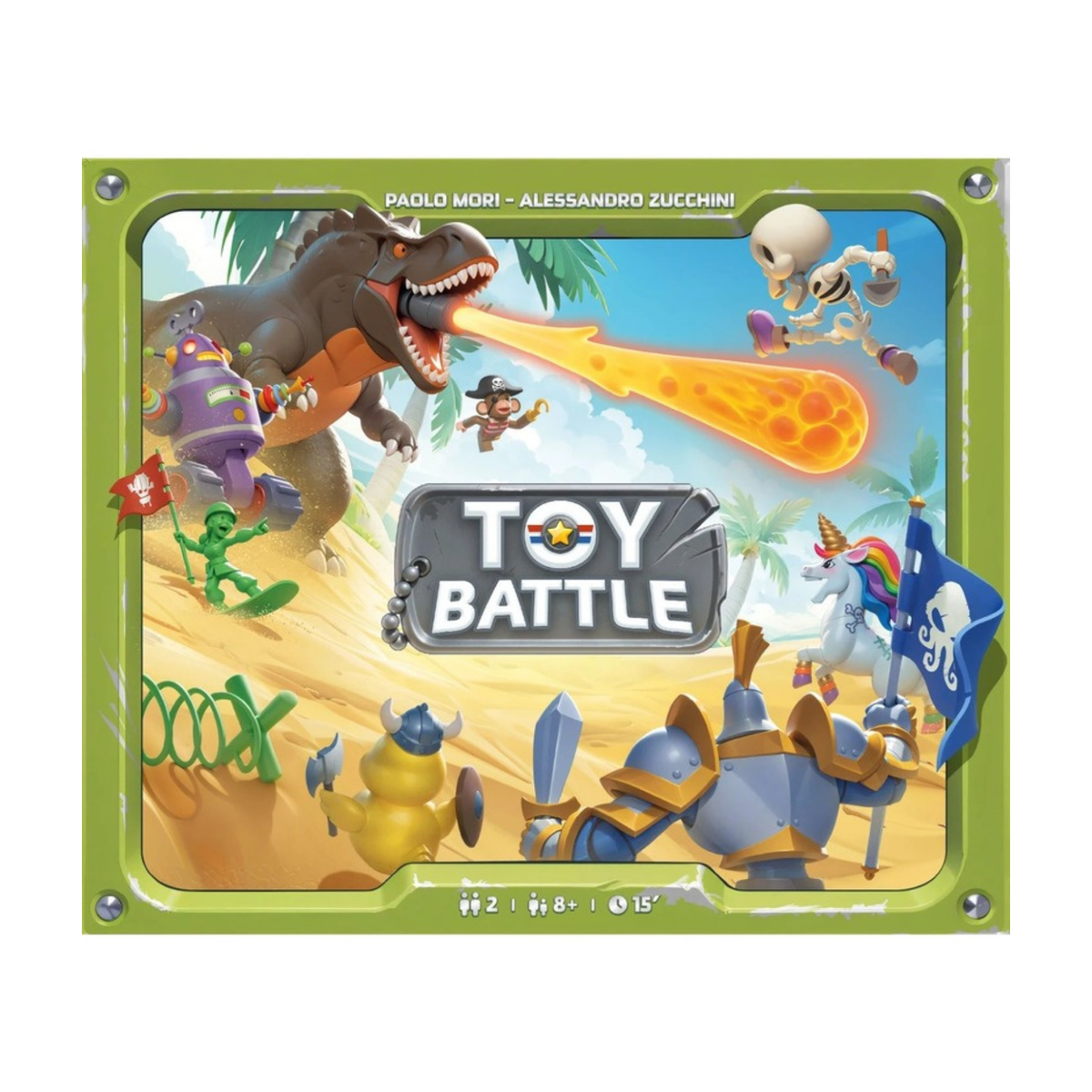 Toy Battle Brettspiel Schachtel Cover