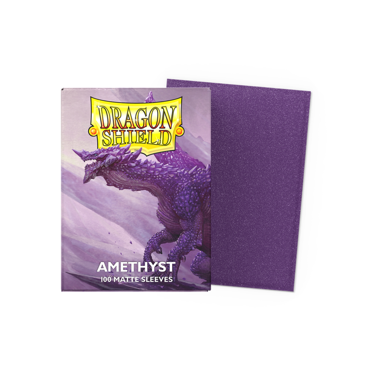 Dragon Shield Amethyst Matte Sleeves – Produktansicht