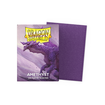 Dragon Shield Amethyst Matte Sleeves – Produktansicht
