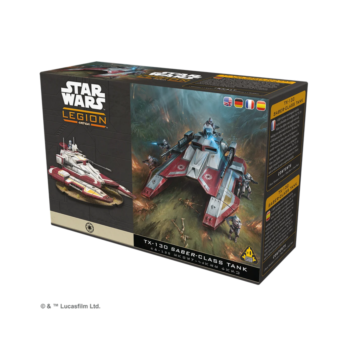 Star Wars Legion TX-130 Saber Tank Verpackung