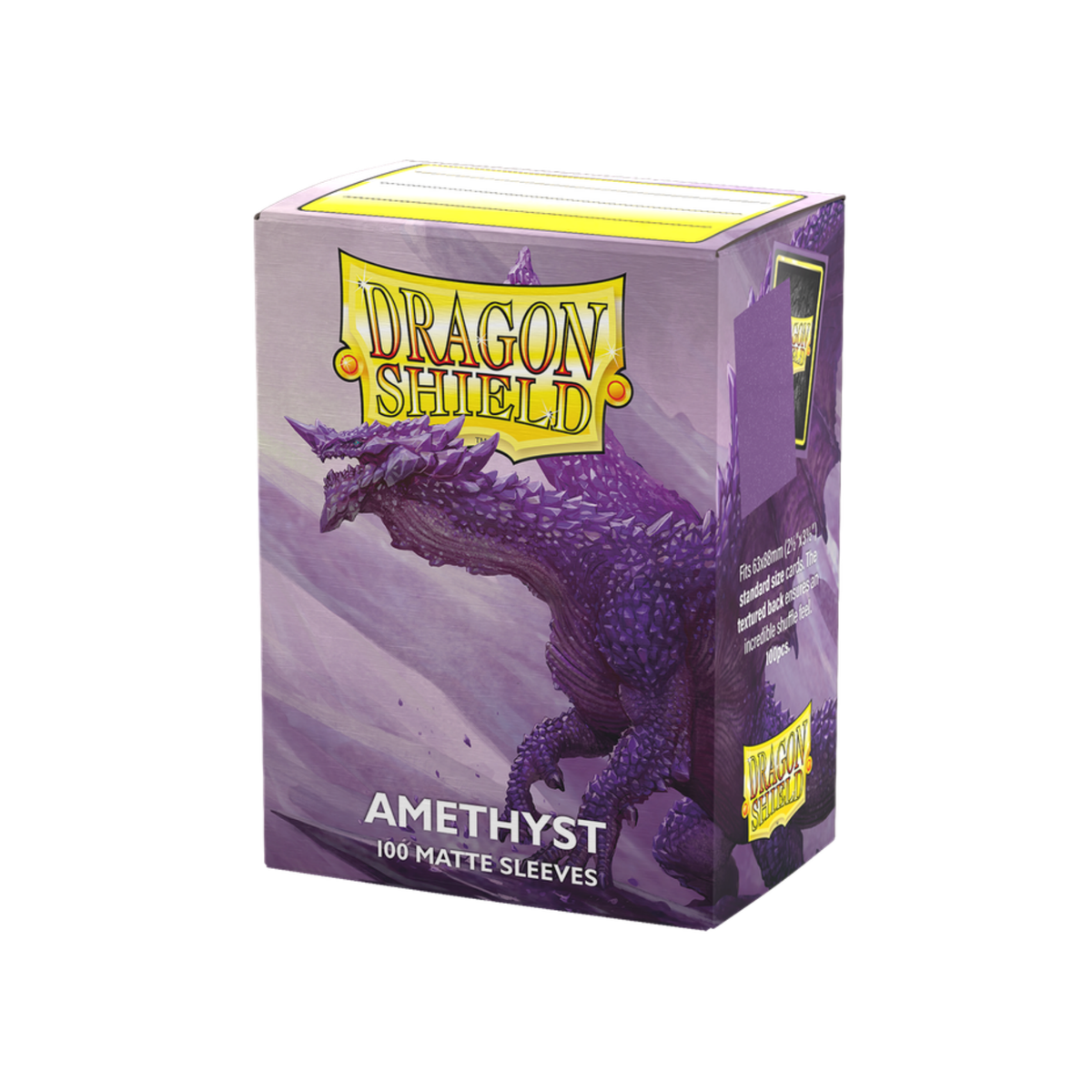 Dragon Shield Amethyst Matte Sleeves – Verpackung