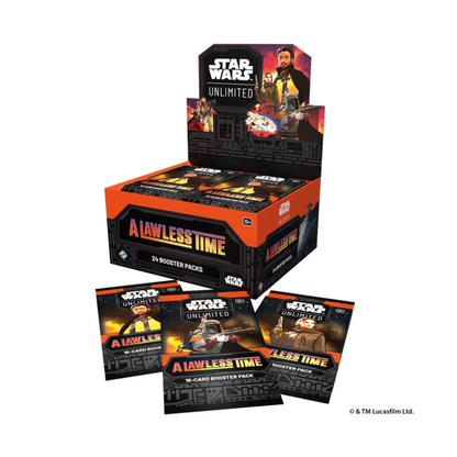 Star Wars Unlimited Gesetzlose Zeiten Booster-Display Inhalt