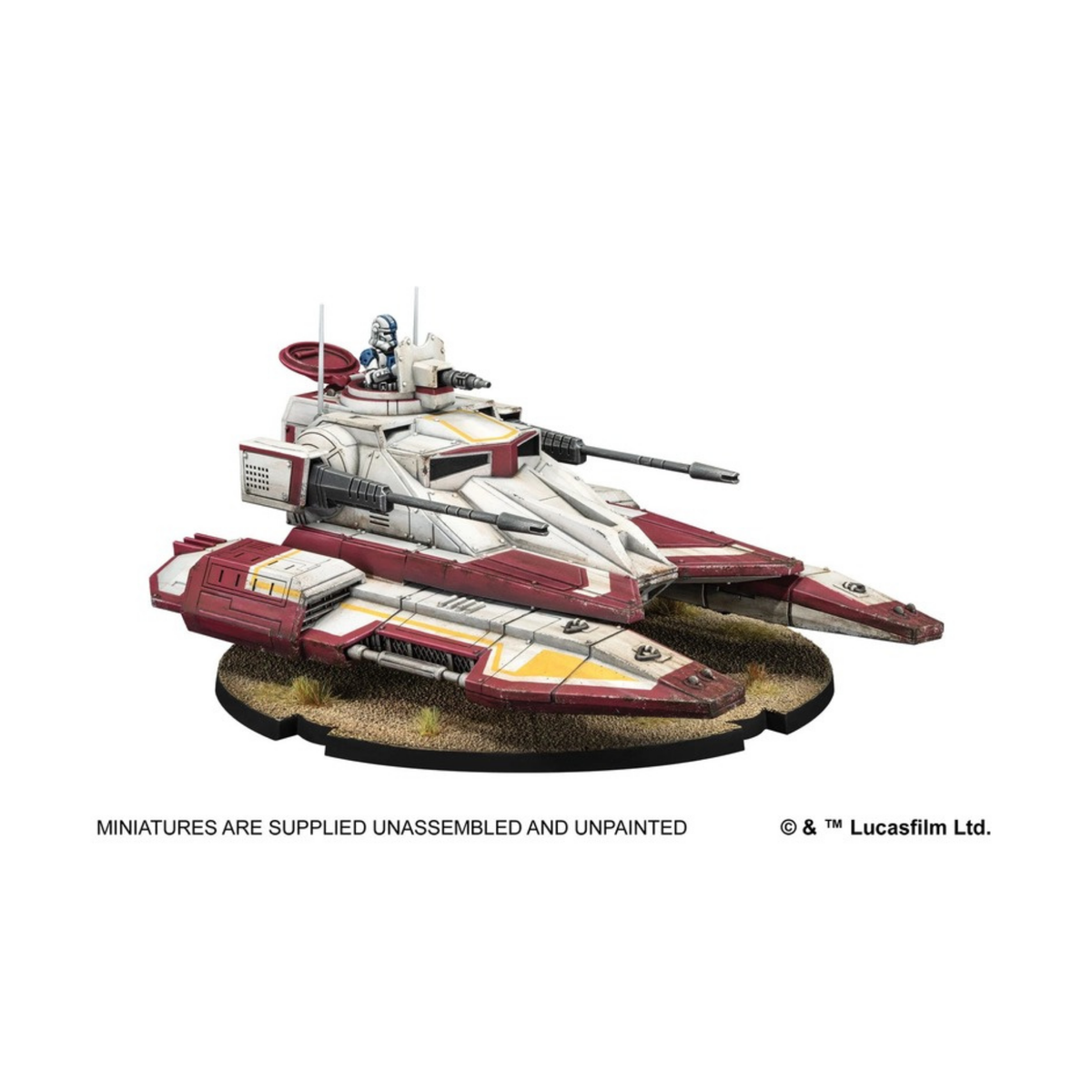 Star Wars Legion TX-130 Saber Tank Inhalt