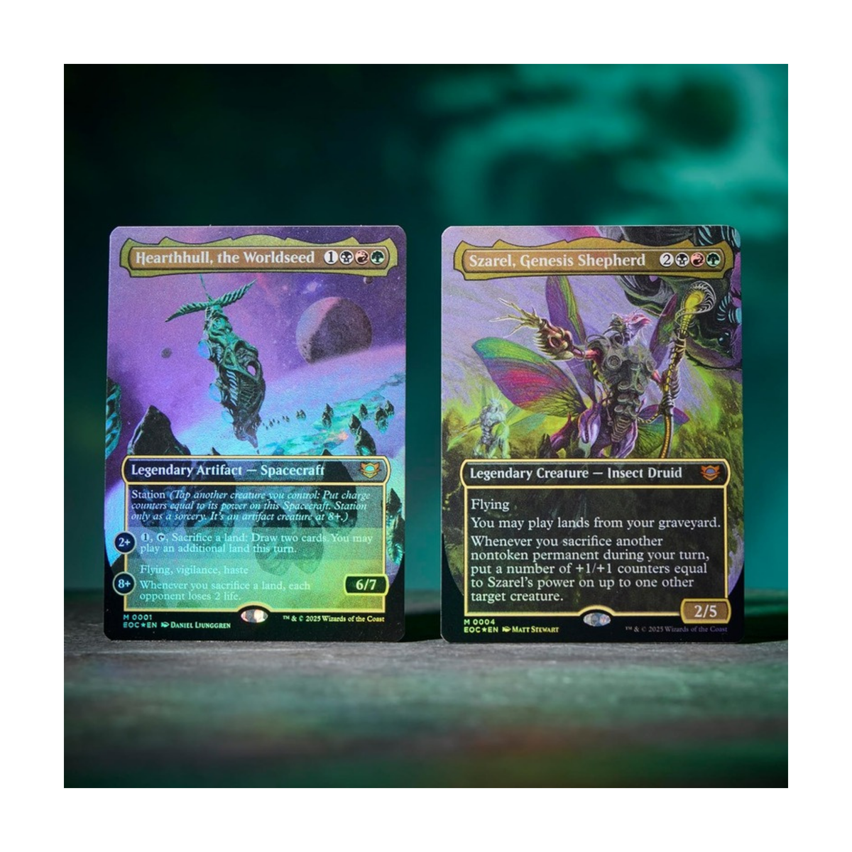 MTG Edge of Eternities World Shaper Commander Deck Inhalt