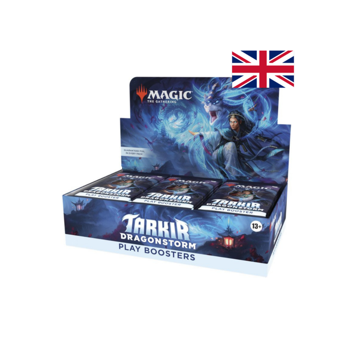 MTG Tarkir Dragonstorm Play Booster Display – Produktbild
