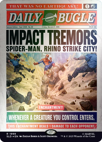 Secret Lair x Marvel's Spider-Man: Daily Bugle Breaking News Foil Edition