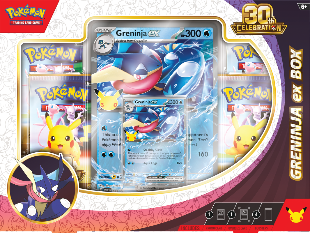 Pokémon 30 Jahre Jubiläum Quajutsu-ex Kollektion Deutsch