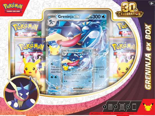 Pokémon 30 Jahre Jubiläum Quajutsu-ex Kollektion Deutsch