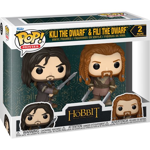 Der Hobbit Kili Fili Funko POP 2er-Pack Rückseite Verpackung