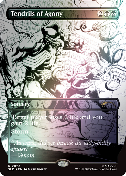 Secret Lair x Marvel's Spider-Man: Venom Unleashed (Inks) Foil Edition