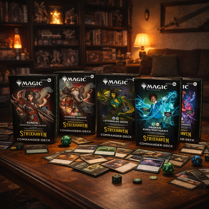 Magic: The Gathering – Secrets of Strixhaven Commander Deck Display Deutsch