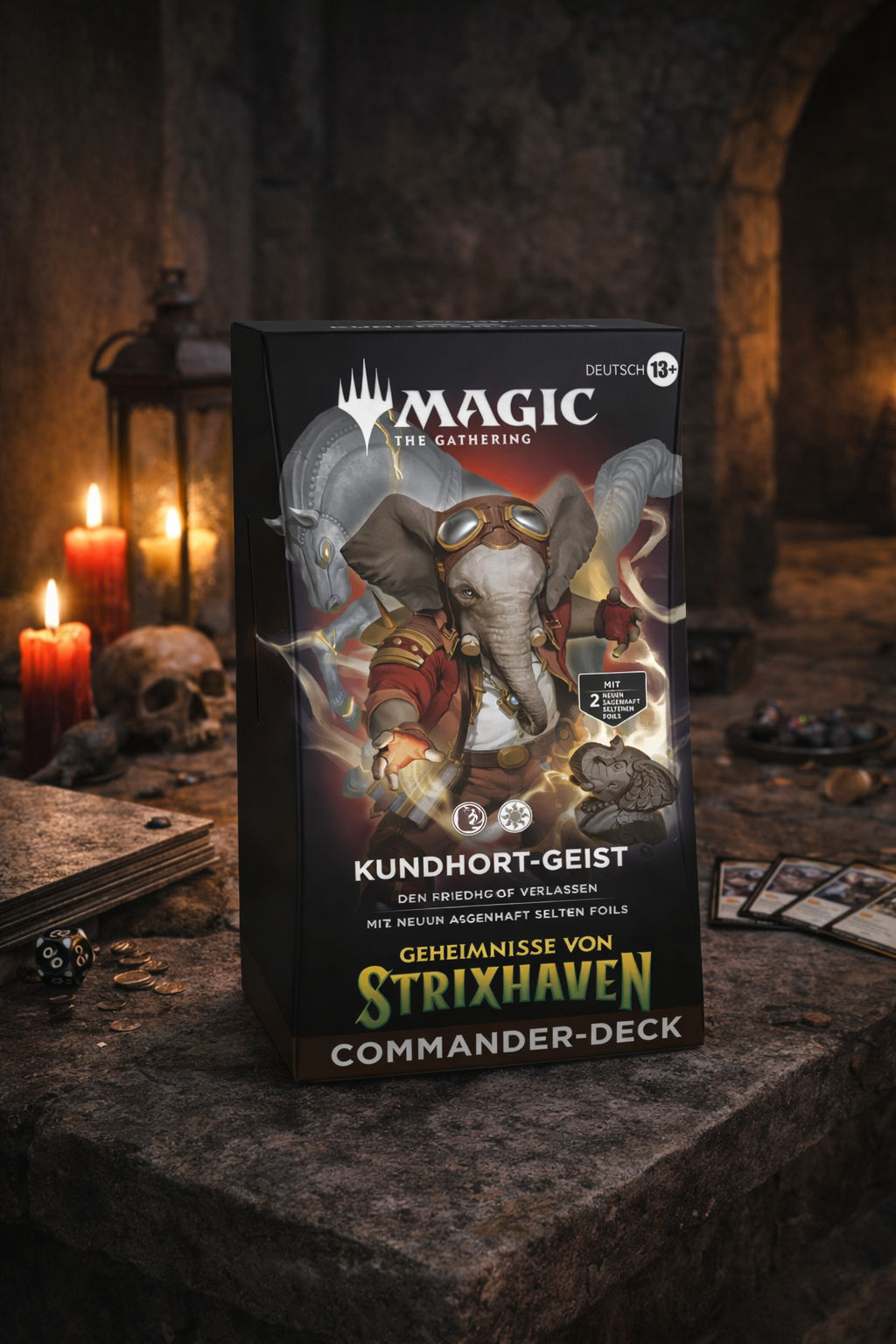 Magic the Gathering: Secrets of Strixhaven Commander Deck Lorehold Spirit Deutsch