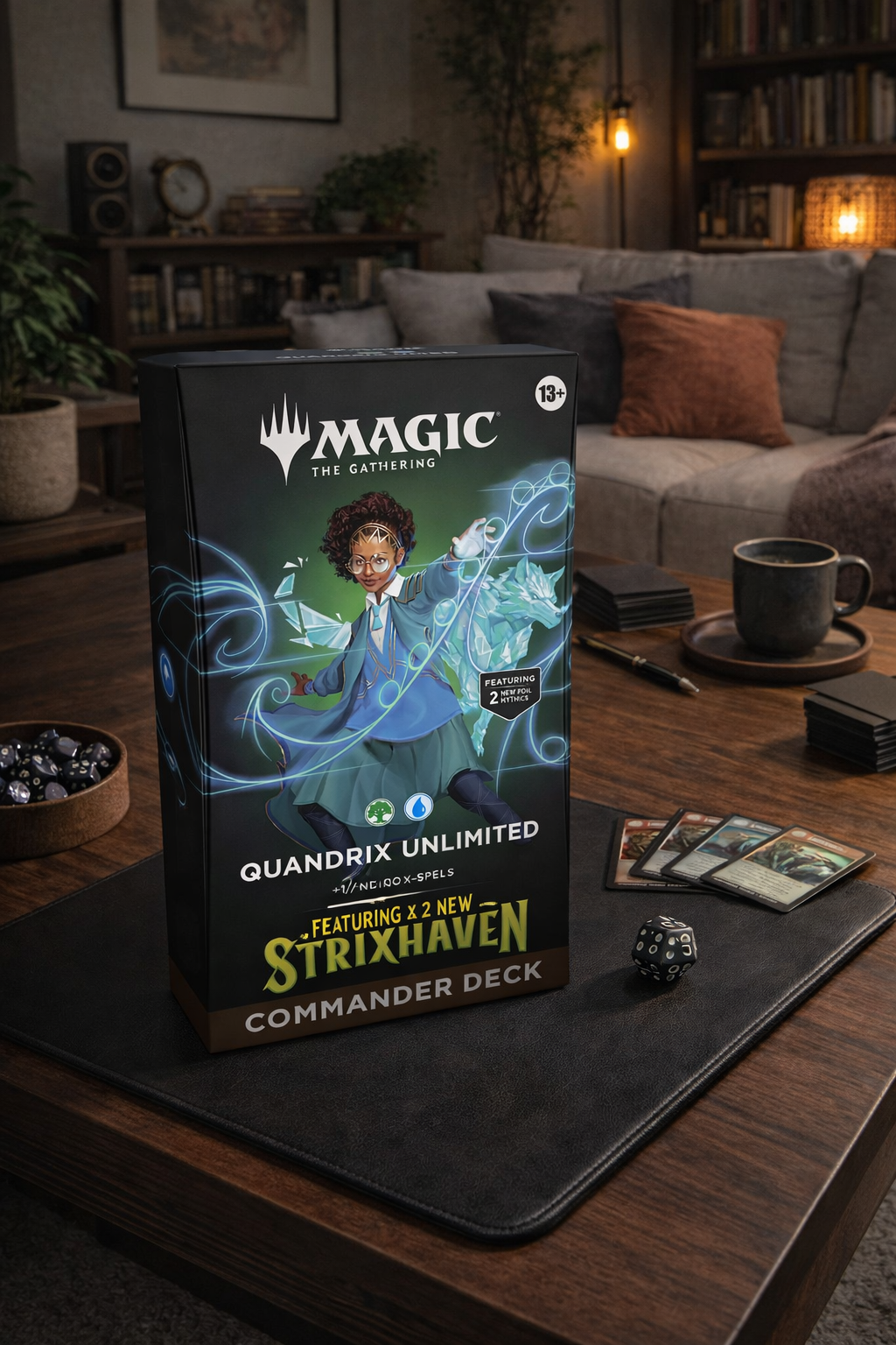 MTG Commander Deck Quandrix Unlimited EN – Secrets of Strixhaven