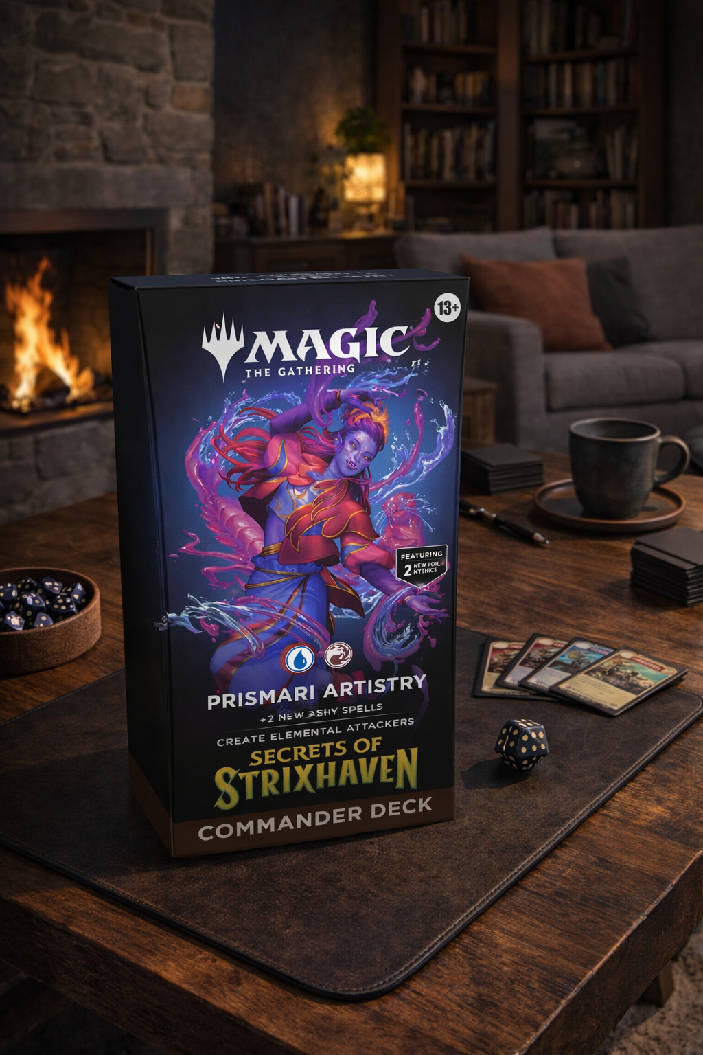 Magic the Gathering: Secrets of Strixhaven Commander Deck Prismari Artistry