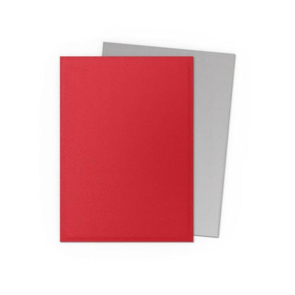 Dragon Shield Matte Dual Standard Sleeves – Crimson & Silver – 100