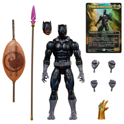 Hasbro Marvel Legends Series Black Panther MTG Marvel Super Heroes 15 cm Actionfigur