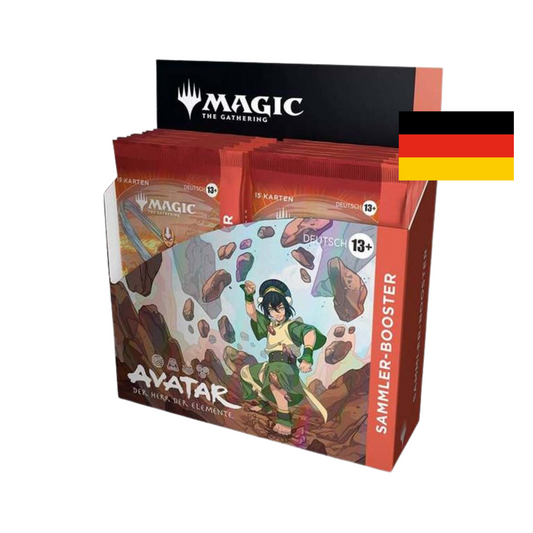 Magic the Gathering Avatar: Der Herr der Elemente: Collector Booster Display Deutsch