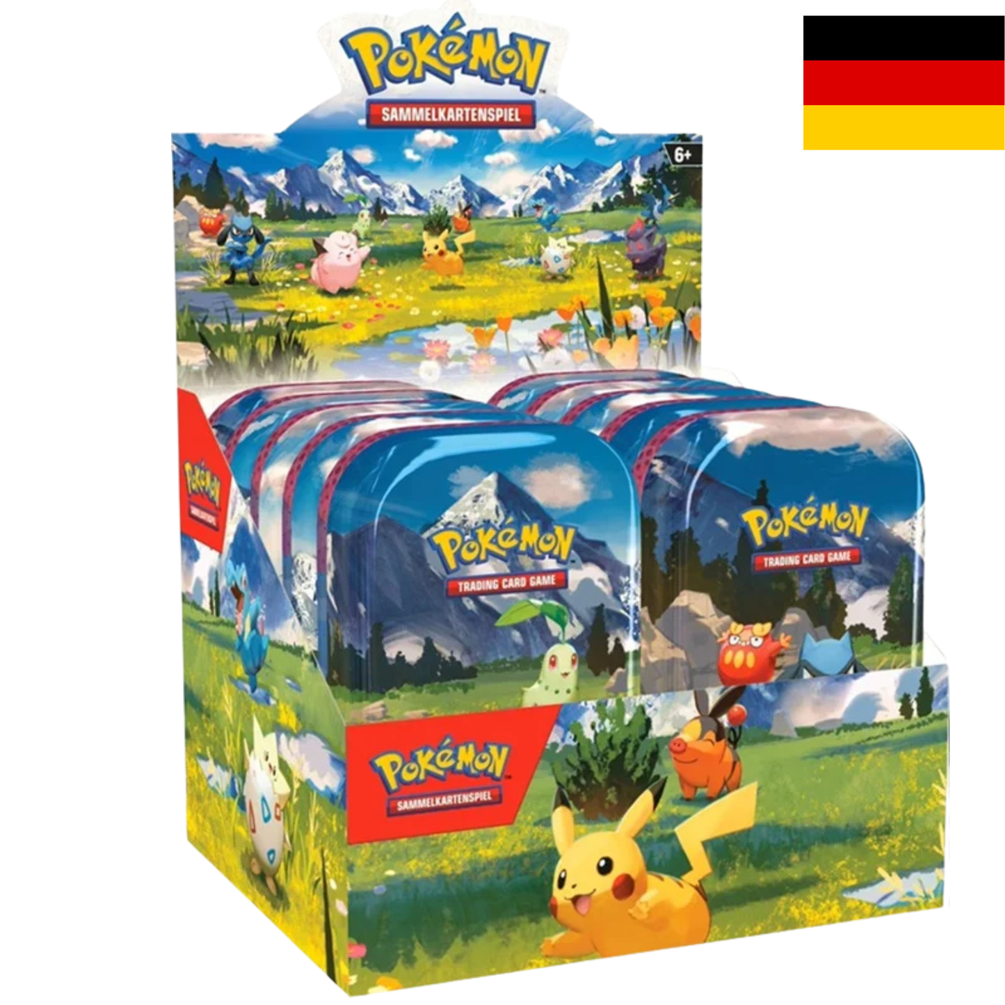 Pokemon ME2.5 Mega Entwicklung Erhabene Helden  Mini-Tin Deutsch