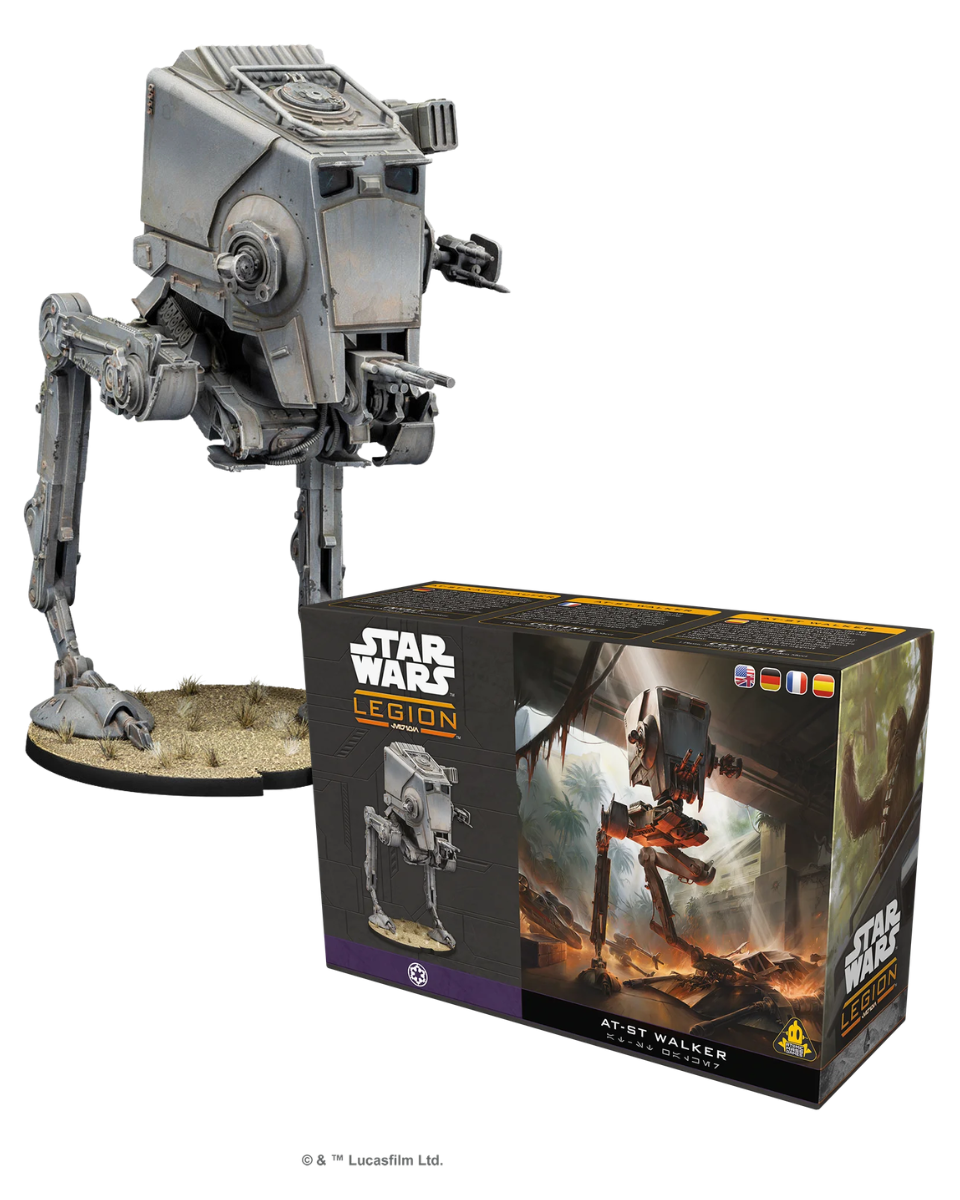 Star Wars Legion – AT-ST Walker Schwerer Kampf-Läufer des Galaktischen Imperiums
