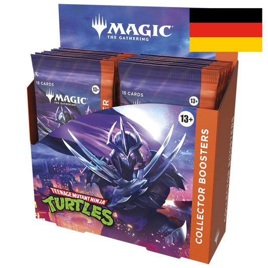 Magic the Gathering - Teenage Mutant Ninja Turtles Collector Booster Display Deutsch