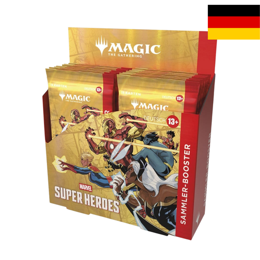 Magic the Gathering Marvel Super Heroes Sammler Booster Display Deutsch