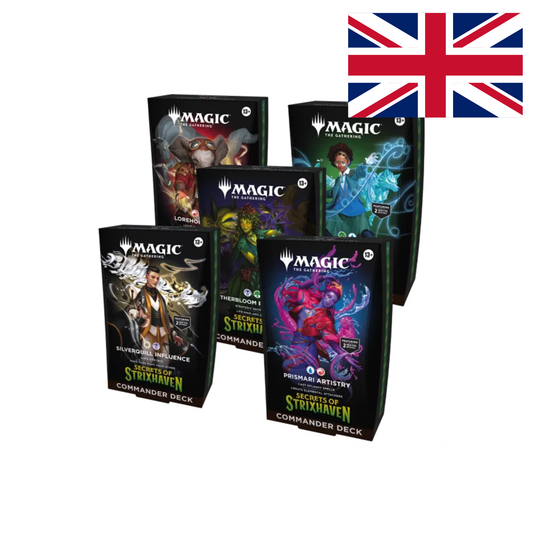 Magic: The Gathering – Secrets of Strixhaven Commander Deck Display | Englisch