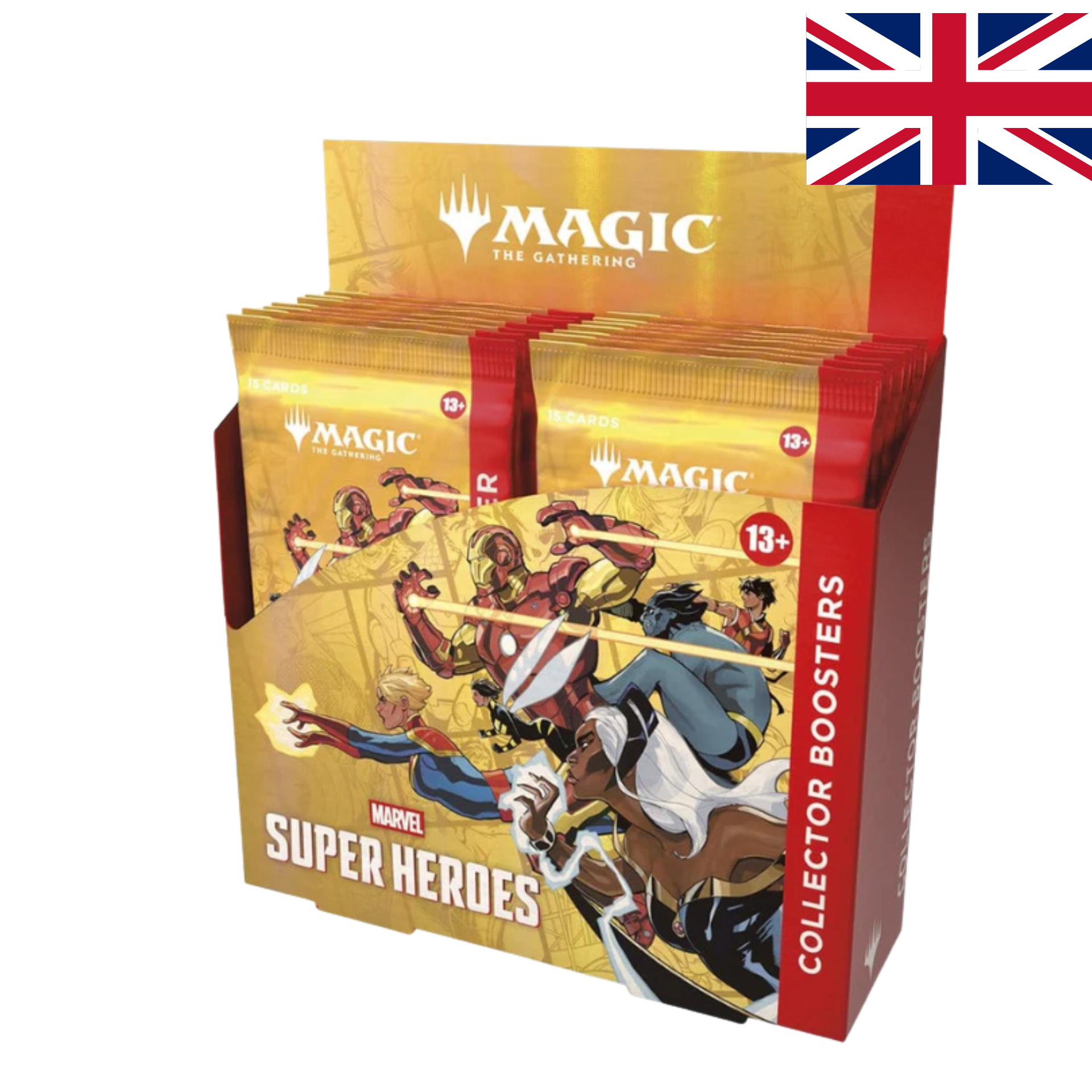 Magic the Gathering Marvel Super Heroes Sammler Booster Display Englisch