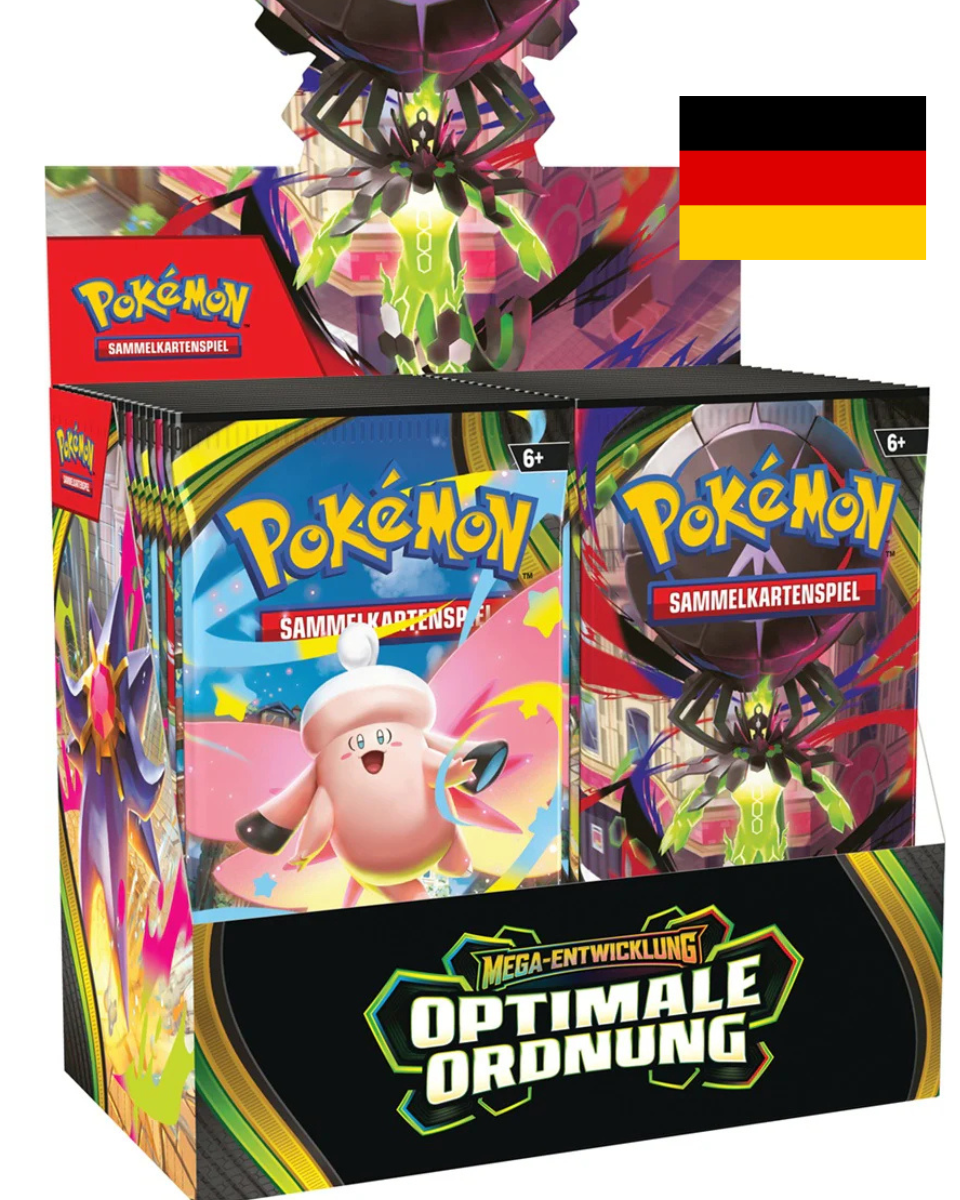 Pokémon Erhabene Helden Mega-Meganie-EX Kollektion Deutsch ME02.5 neu sealed