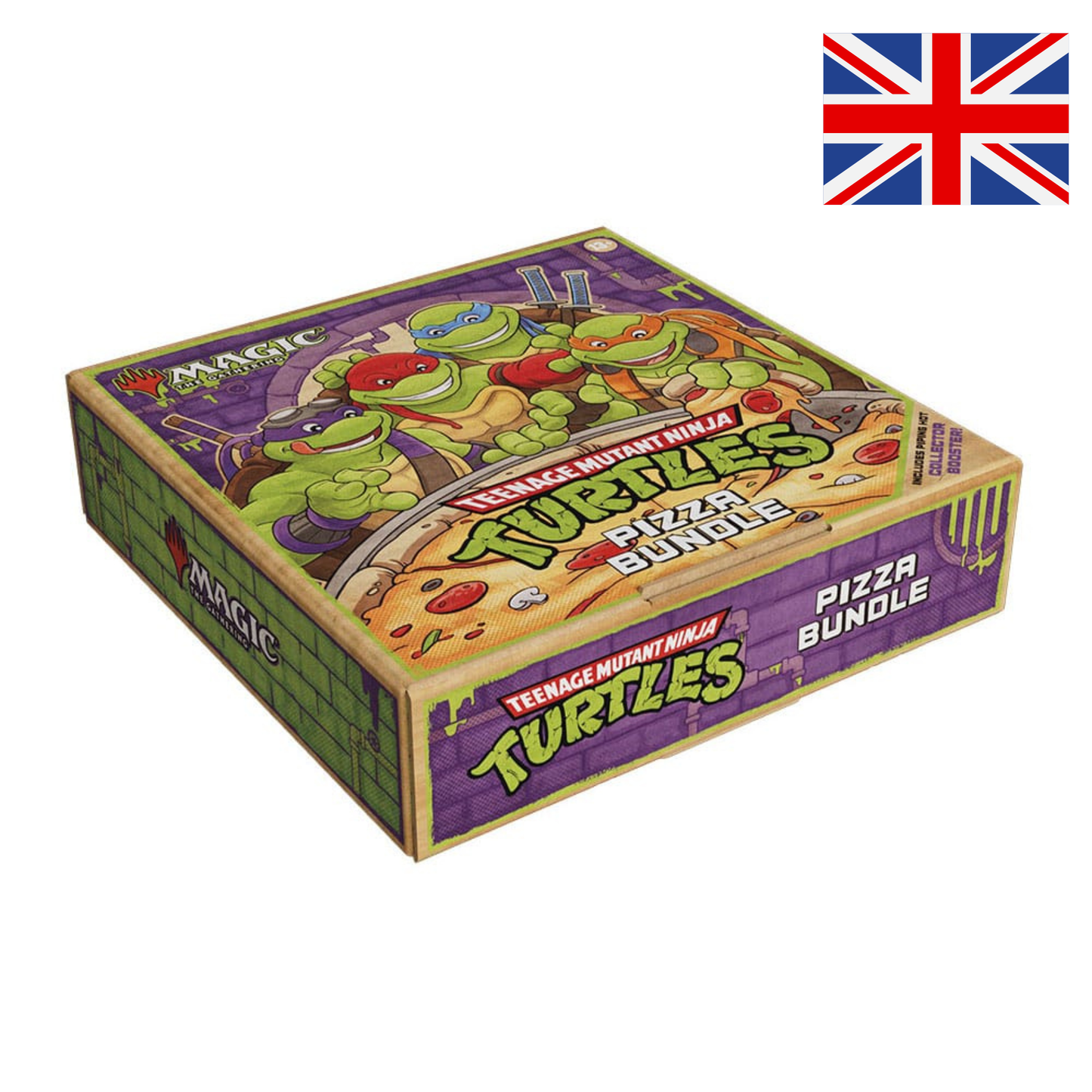 Magic the Gathering Teenage Mutant Ninja Turtles Pizza Bundle englisch