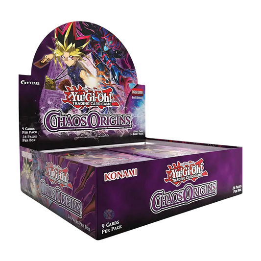 Yu-Gi-Oh Chaos Origins Booster Display – 1. Auflage Englisch