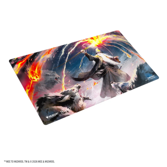 Gamegenic Shiny Playmat – MTG The Hobbit Gandalf Shadows Foe