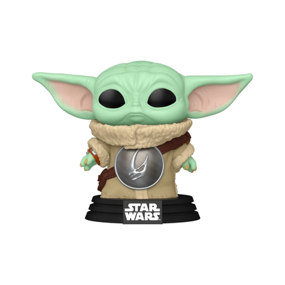 Funko POP! Star Wars - Grogu mit Mudhorn-Brustrüstung #819