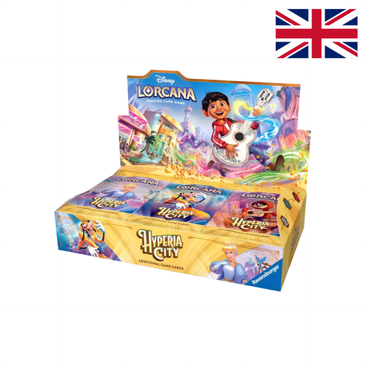 Disney Lorcana Die Stadt Hyperia Booster Display Englisch
