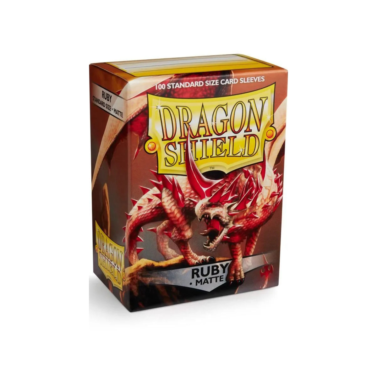 Dragon Shield Standard Sleeves – Ruby Matte (100 Stück)