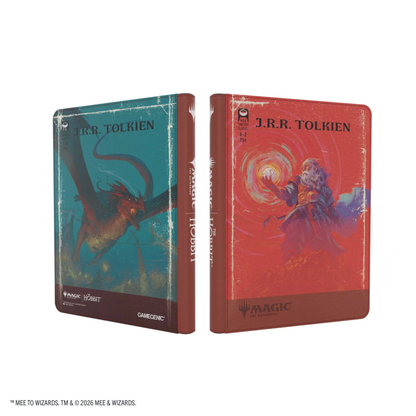 Gamegenic Zip-Up Album 18-Pocket – MTG The Hobbit The Arkenstone und Smaug Worm of Dread