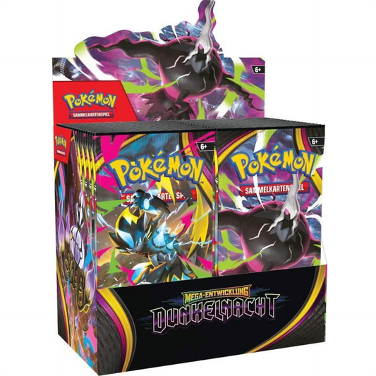 Pokémon ME05 Dunkelnacht Booster Display – 36 Packs Mega-Entwicklung (Deutsch)
