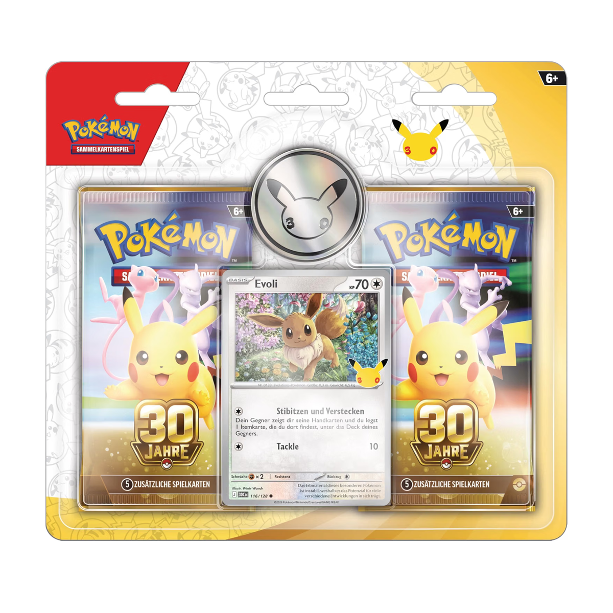 Pokémon 30 Jahre 2-Pack Blister (Deutsch)