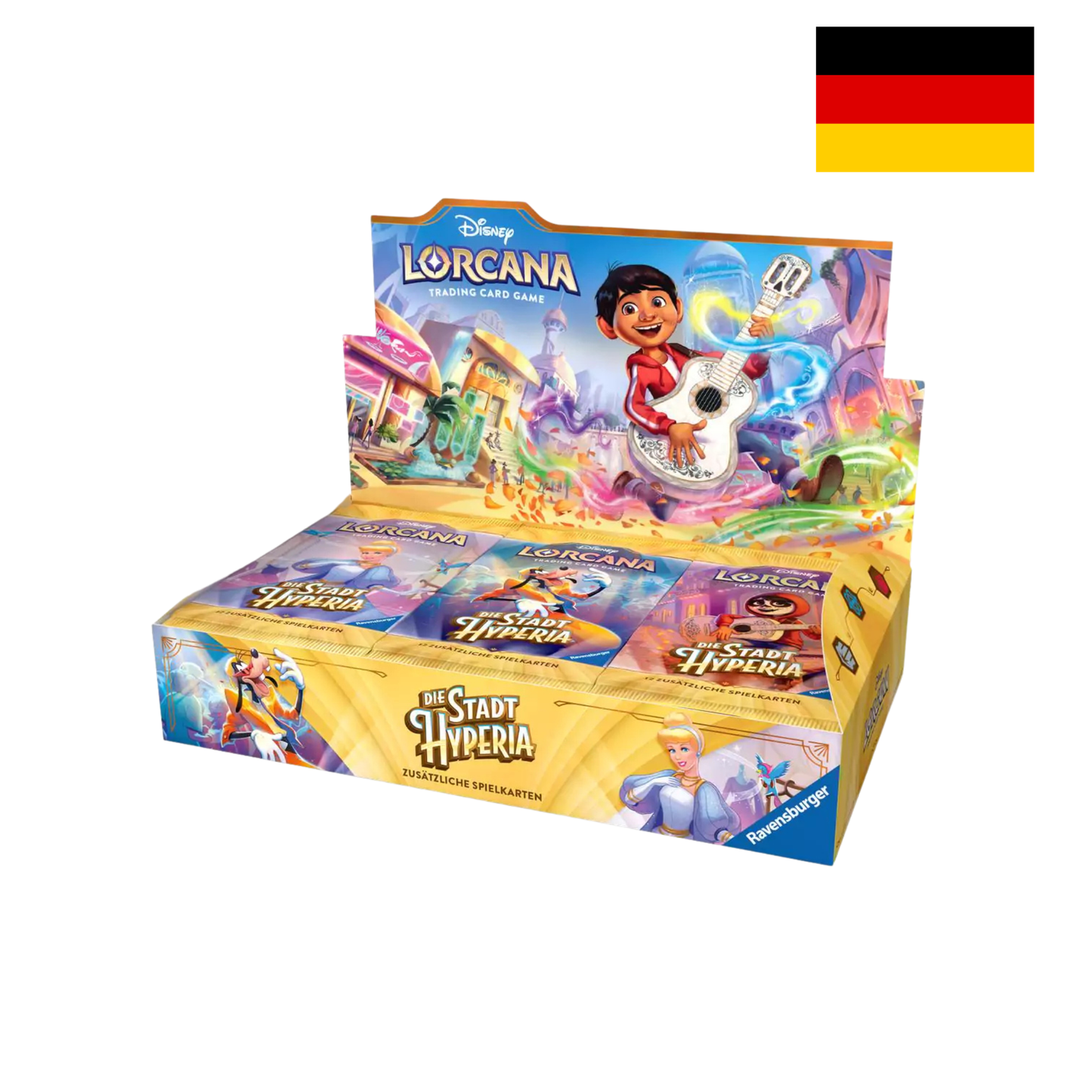 Disney Lorcana Set 12 Unknown Wilderness Booster Display German